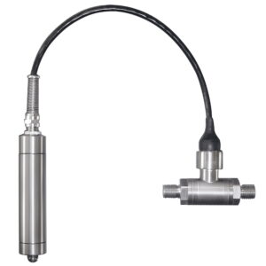 MadgeTech PRTemp1000D is a differential pressure and temperature data logger with a ¼ in. NPT differential fitting.