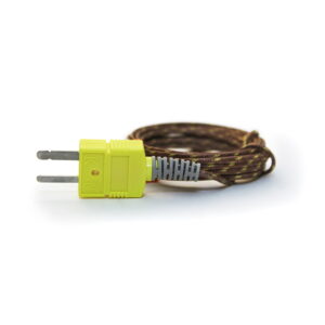 24 AWG Glass Braided Thermocouple