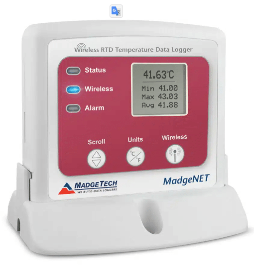 RFRTDTemp2000A - Wireless RTD-based temperature data logger